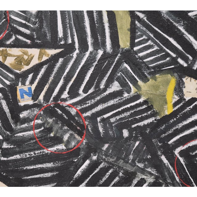 2010s "He Walks Away" - Large Scale Bay Area - Abstract Expressionist by Michael Pauker For Sale - Image 5 of 9