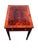 Late 20th Century Hekman Crotch Mahogany Side Table For Sale - Image 11 of 18