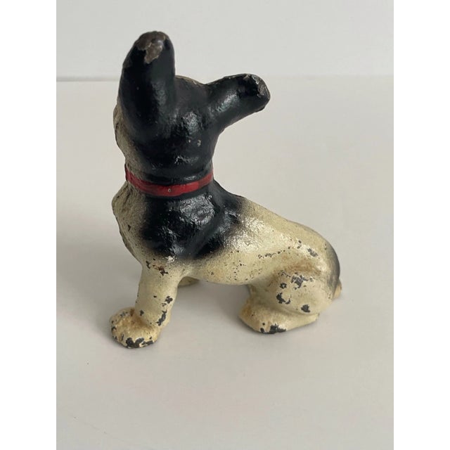 Antique Hubley French Bulldog Dog For Sale In Boston - Image 6 of 10