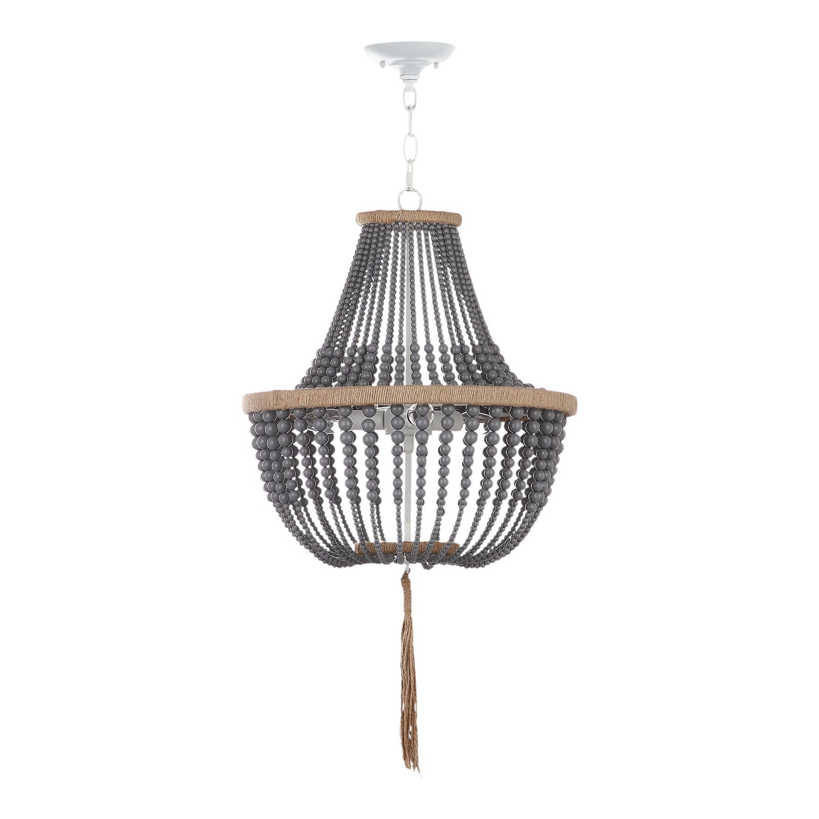Beads Pendant Lamp Grey Chairish