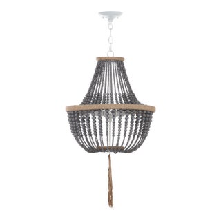 Beads Pendant Lamp - Grey For Sale