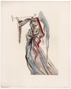 Salvador Dali, The Song of the Wise Spirits, 1964, Original Woodcut