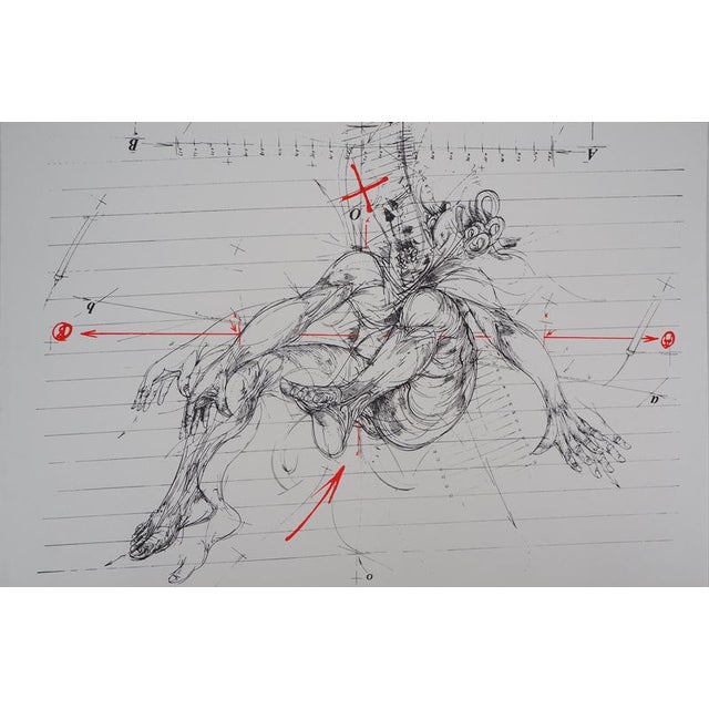 Vladimir Velickovic, Cosmic Movement, Screenprint For Sale - Image 6 of 6