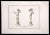 Ancient roman statues, from the series "antiquities of herculaneum", is an original etching on paper realized by f....