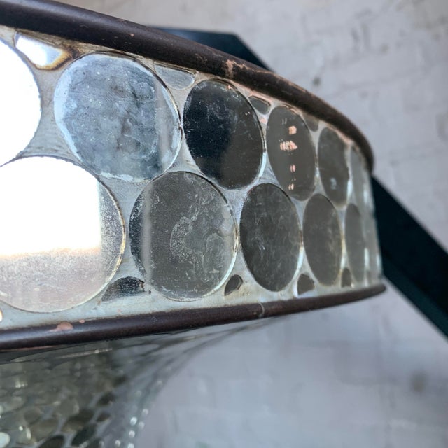 Silver 1950s Rare Working Mirrored Stardust Ballroom Light, Early Disco Ball For Sale - Image 8 of 10