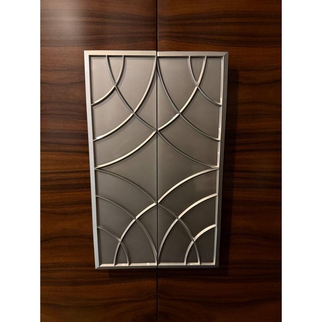 Decca Home Bolier Rosewood Armoire For Sale - Image 9 of 17
