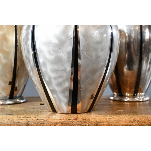 Vases by WMF Ikora, 1920s, Set of 3 For Sale - Image 4 of 10