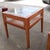 Wood Two Tier Modern Display Side Table For Sale - Image 7 of 10