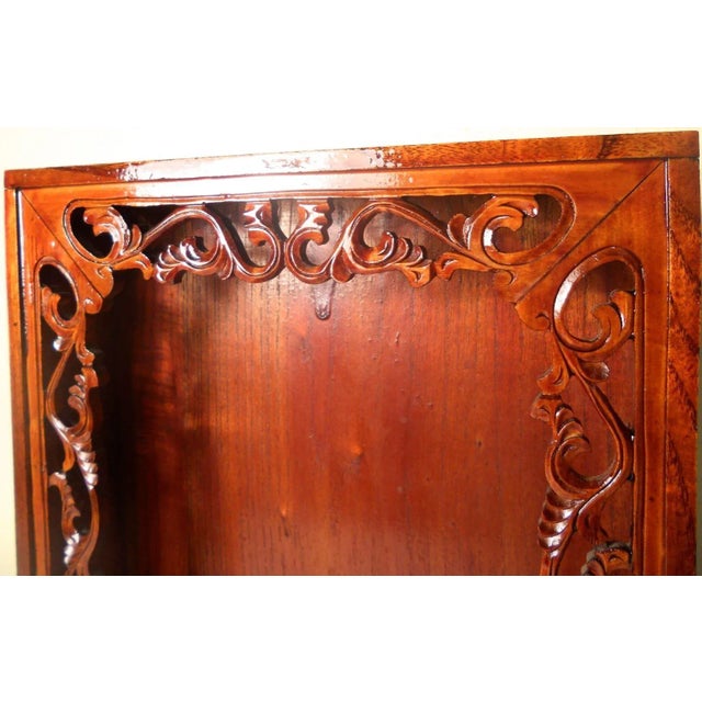 Wood Antique Chinese Idol Box, Circa 1800-1849 For Sale - Image 7 of 11