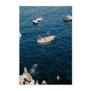 Il Perata 2 by Natalie Obradovich in White Framed Paper, Medium Art Print For Sale