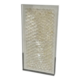 Restoration Hardware Capiz Shell Art Panel For Sale
