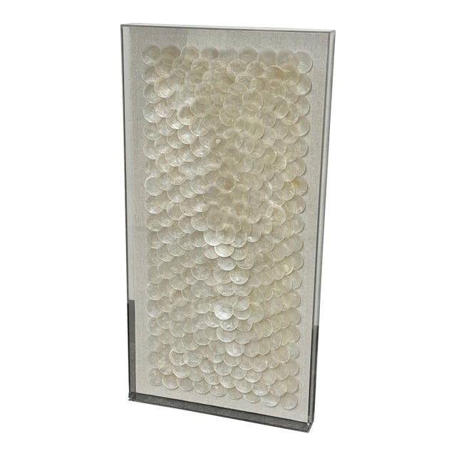 Restoration Hardware Capiz Shell Art Panel For Sale