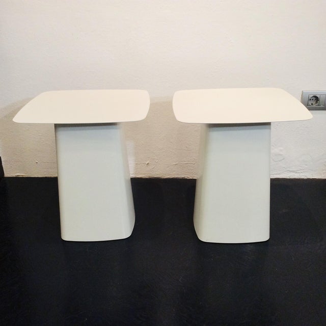 Metal Side Tables by Ronan and Erwan Bouroullec for Vitra, 2000s, Set of 2, in Good conditions. Designed from 2000 This...