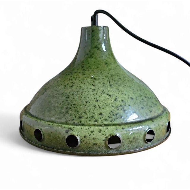 Enamelled Hanging Lamp, 1960s For Sale - Image 5 of 5