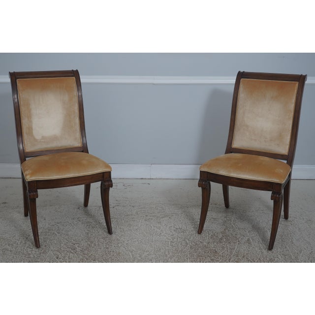 Set of 10 Century Regency Dining Chairs For Sale - Image 15 of 18