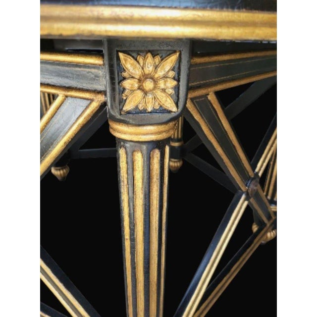 Discover timeless elegance with this exquisite Quince Table, a masterpiece of design by Maitland-Smith. Neo-Classical...
