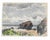 1943 watercolor on paper by William E. Wood. Wood lived on Paignton Beach in Devon, so this is probably in that area....