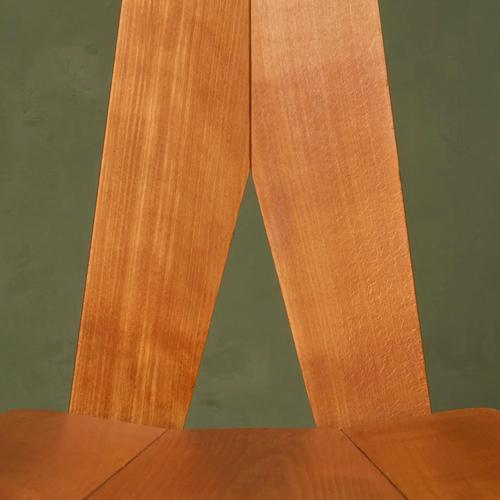 Dining Chairs by Søren Nissen and Ebbe Gehl for Seltz, France, 1980s, Set of 10 For Sale - Image 10 of 12