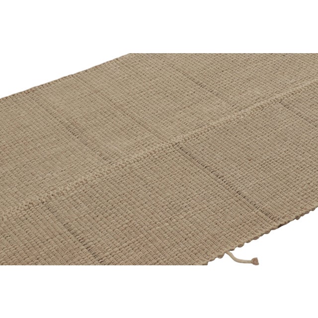 Handwoven in wool, this 3x6 contemporary Kilim is from an exciting new custom-capable flatweave collection by Rug & Kilim....