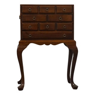Hickory Chair Co. Solid Mahogany Traditional Style 26" Silver Chest For Sale