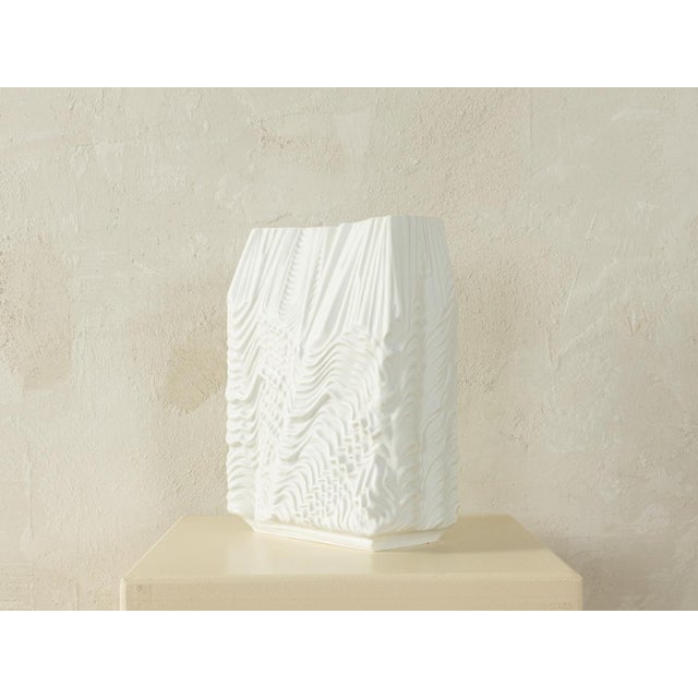 Wave Vase by Martin Freyer for Rosenthal, 1960s For Sale - Image 6 of 10