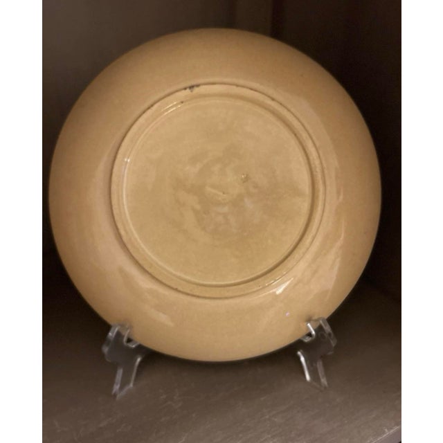 The Minton Majolica Earthenware Zodiac 8” Plate Set of 8 from the late 1800s, designed by Henry Stacey Marks, features a...