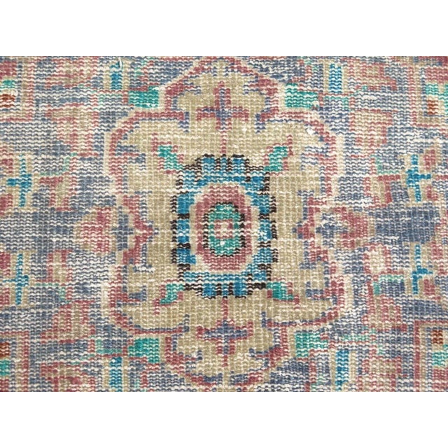 1960s Vintage Oushak Rug - 60"x98" For Sale In Raleigh - Image 6 of 13