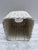 1970s Vintage White Wicker Tissue Box Cover For Sale - Image 5 of 7
