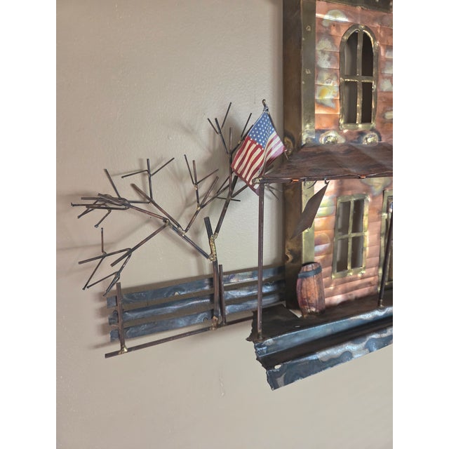 Late 20th Century Brutalist Wall Sculpture in the Style Of For Sale - Image 5 of 15