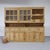 English Massive Antique Pine Glazed Dresser With Sliding Doors | Circa 1880 For Sale - Image 3 of 13