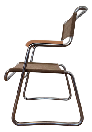 Bauhaus Chrome Chair attributed to Karel Ort for Hynek Gottwald, 1930s