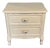Vintage Bedroom Furniture 1950s White Nightstand For Sale