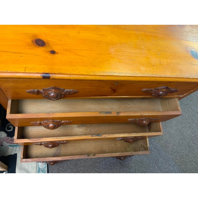 Late 19th Century Victorian Pine Chest For Sale - Image 10 of 12