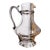 Antique Silver Plate & Glass Water Pitcher From Rectors Lobster Palace Nyc For Sale