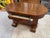 Traditional American Empire Style Tiger Oak Wood Library Table For Sale - Image 3 of 12