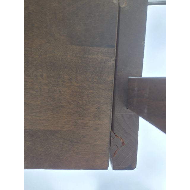 1960s Noral Olson for Kopenhavn Walnut 2-Bay Modular Shelving Unit W/ Desk Bar For Sale - Image 13 of 15