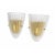 Murano Glass Wall Lights with Gold Finishes, 1980s, Set of 2 For Sale - Image 3 of 5