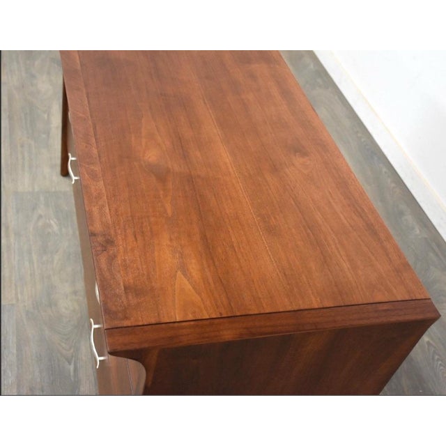 1960s Refinished Walnut Dresser by Drexel Profile For Sale In Boston - Image 6 of 8