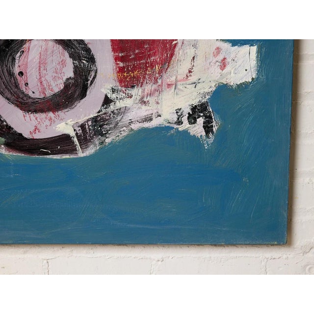 Mid 20th Century Untitled Abstract Art by Richard Silva For Sale - Image 11 of 12