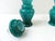 Covered Jars in Turquoise and Aventurine Glass, 1950s, Set of 2 For Sale - Image 4 of 14
