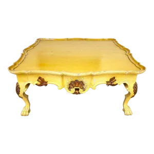 Antique French Coffee Cocktail Table