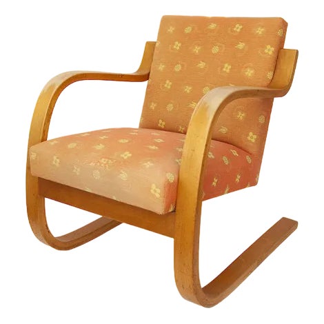 Model 34/402 Cantilever Chair by Alvar Aalto for Artek, Finland, 1940s For Sale