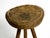 Hand-Carved 3-Legged Wood Stool, 1900s For Sale - Image 16 of 18