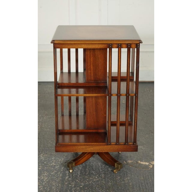 Bevan Funnel Revolving Bookcase For Sale - Image 5 of 18