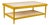 Mustard Gaia Coffee Table by Ceraudo For Sale