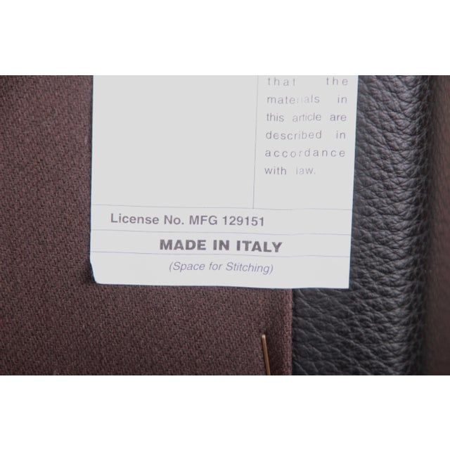 Van Der Spek Leather Black Mies Van  Der  Rohe Black  Leather  and Chrome Brno Chair 