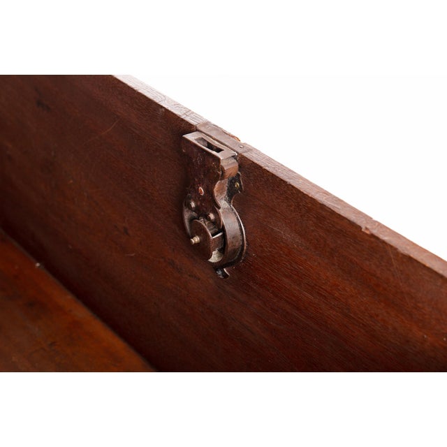 18th Century American Chippendale Walnut Blanket Chest Circa 1780s For Sale - Image 14 of 18
