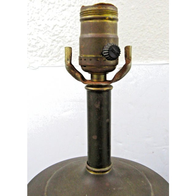 Late 19th Century Keller & Guerin French Porcelain Vase With Lion Rampant Table Lamps - a Pair For Sale - Image 9 of 16