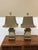 Bronze In the Style of James Mount Chinoserie Table Lamps, Pair For Sale - Image 8 of 12