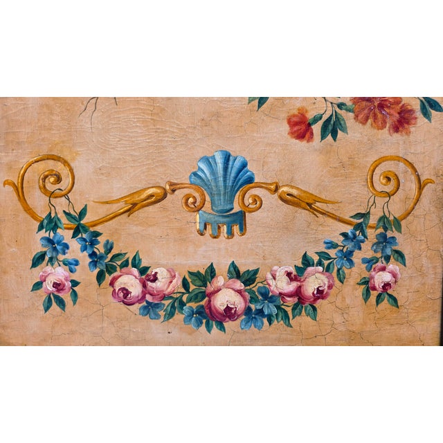 Chinoiserie Painted Panels, 1800s, Set of 3 For Sale - Image 10 of 18